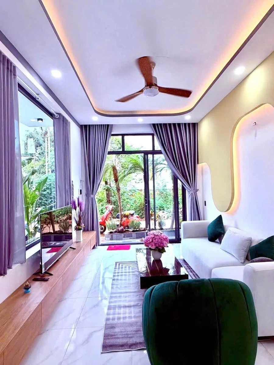 Bán nhà mới 1 trệt 1 lầu mặt tiền đường A2 Thôn 6 Cuebua, Buôn Ma Thuột, 91m2, 2 tỷ 680 - Ảnh thu nhỏ 3