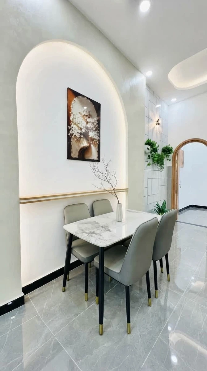 Bán nhà mới hẻm ô tô 6m 4x13m 3PN 3WC đường Lê Văn Quới, Bình Tân giá 5 tỷ - Ảnh thu nhỏ 3