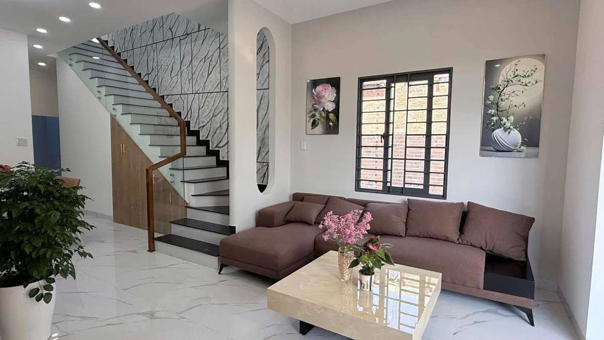 Bán nhà mới xây Diên Diền 96m2, 3 phòng ngủ, 2 tỷ 290 triệu - Ảnh thu nhỏ 4