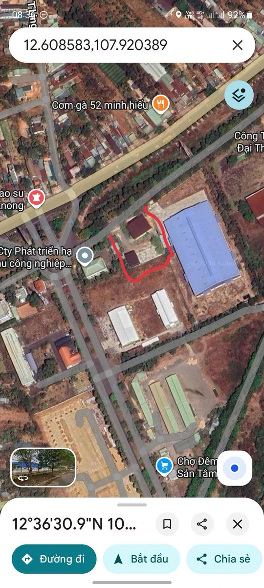 Sang nhượng nhà xưởng đất 3,3 sào Quốc lộ 14, Lâm Đồng, 5,5 tỷ - Ảnh 1