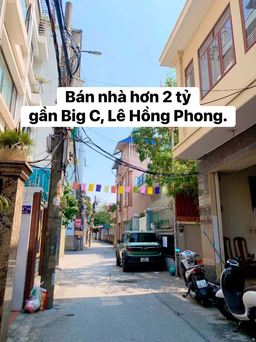 Bán nhà 3 tầng 3PN 52,8m² gần Lê Hồng Phong hơn 2 tỷ - Ảnh 1