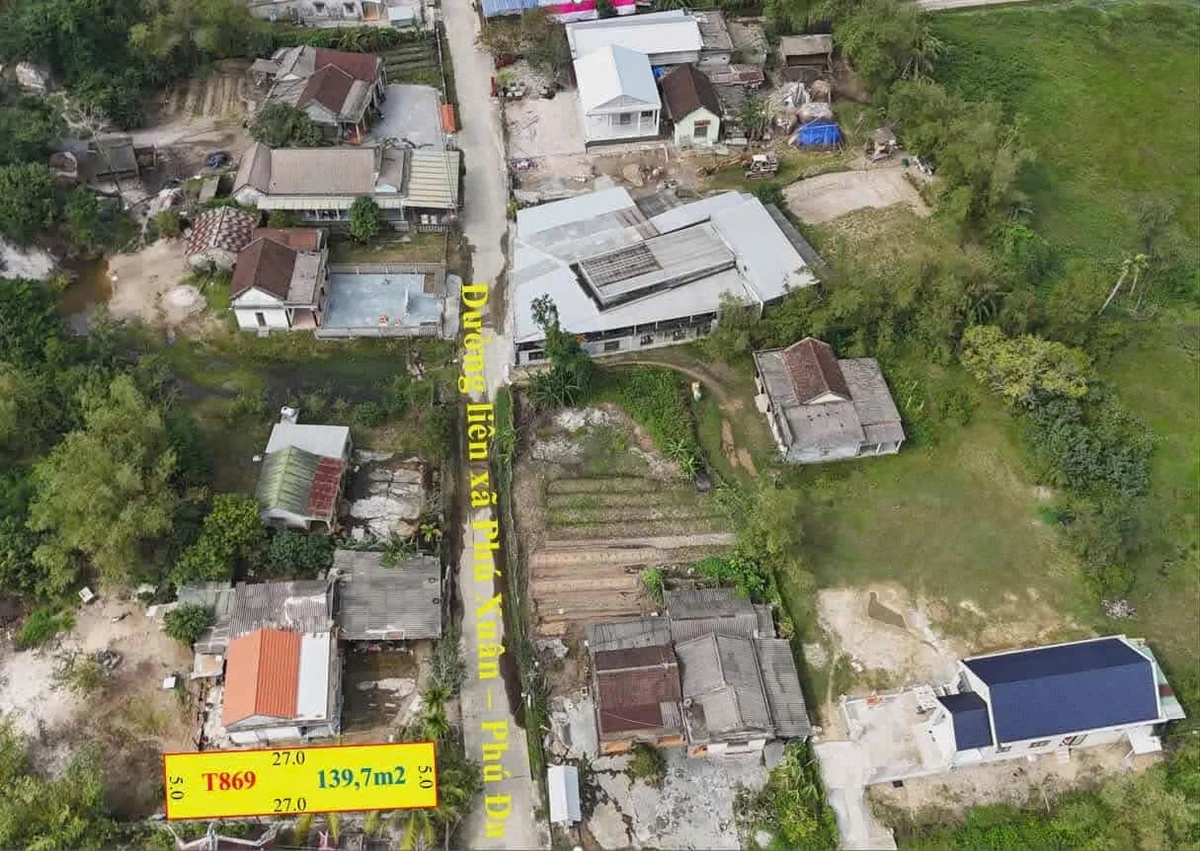 Bán đất mặt tiền Xuân Ổ, Phú Hồ 134m2 giá 655 triệu - Ảnh thu nhỏ 3