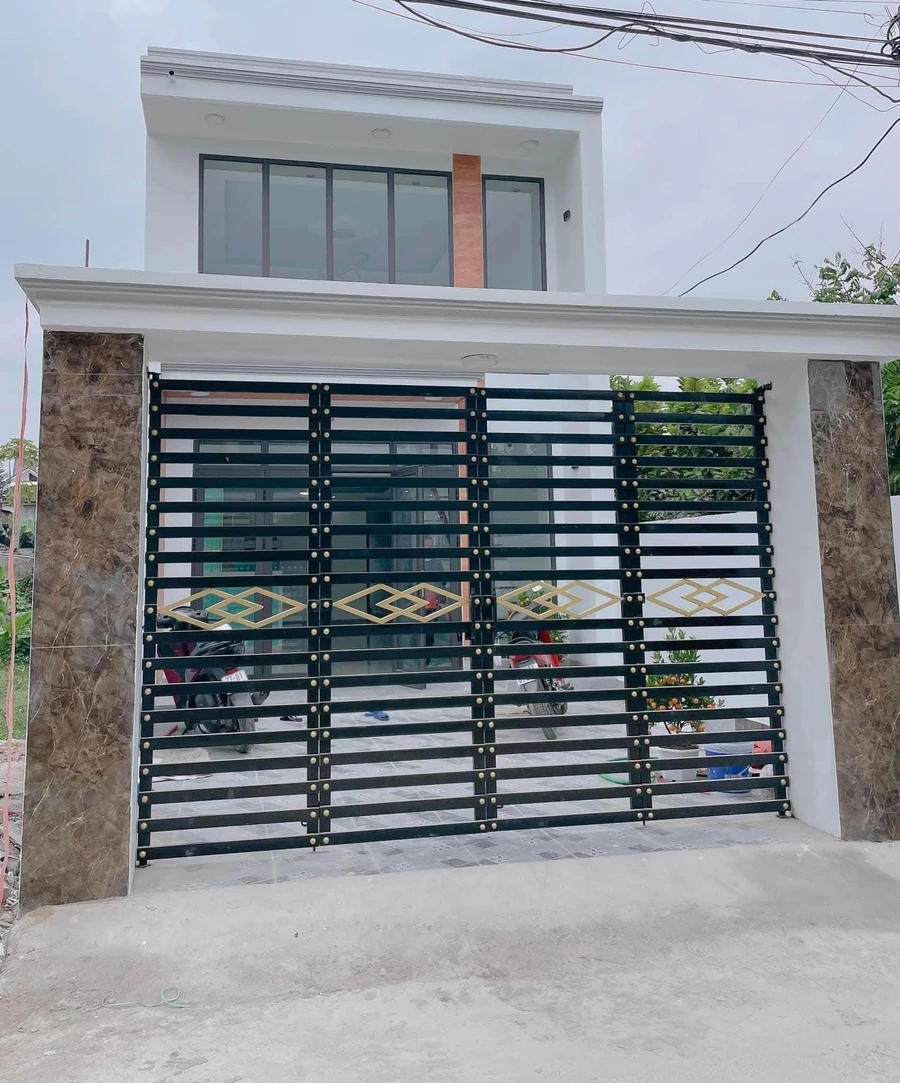 Bán nhà gác lửng 4PN, 78m2 gần cây xăng Thạnh Phú - Ảnh 1