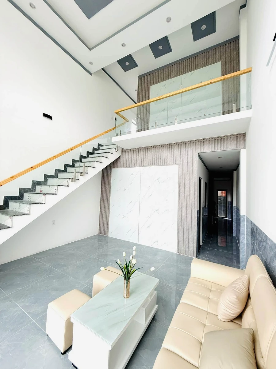 Bán nhà gác lửng góc 2 mặt tiền 96m² Tân Phú dưới 2 tỷ - Ảnh 1