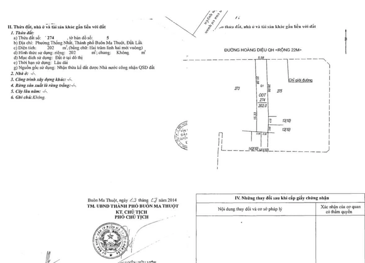 Bán nhà mặt tiền Hoàng Diệu gần chợ Ngô Mây, Buôn Ma Thuột, Đắk Lắk, giá 12,5 tỷ - Ảnh thu nhỏ 2