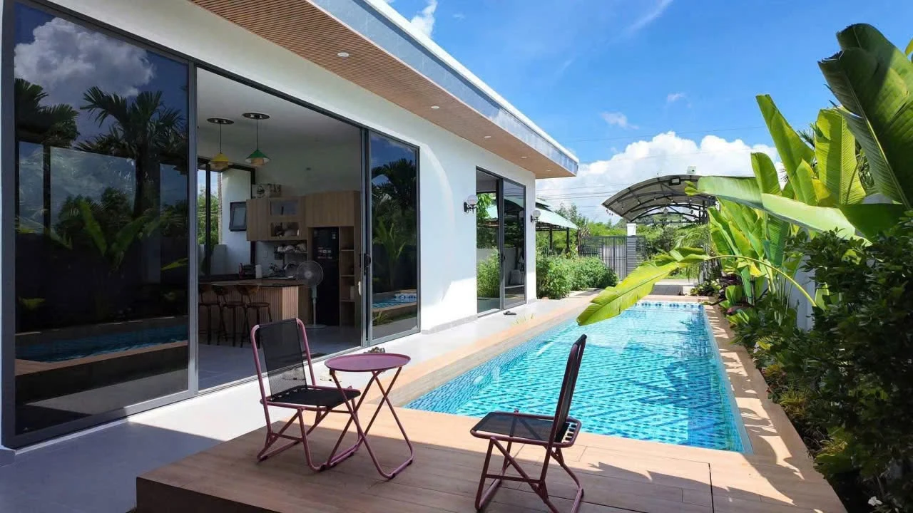 Bán nhà vườn 342m2 hồ bơi Đất Đỏ, Cần Giờ 3,9 tỷ - Ảnh 1