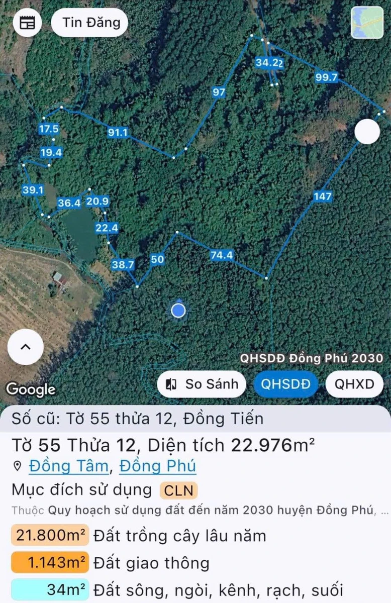 Bán 2.3ha đất trồng điều Đồng Phú gần QL14, 4.5 tỷ - Ảnh thu nhỏ 4