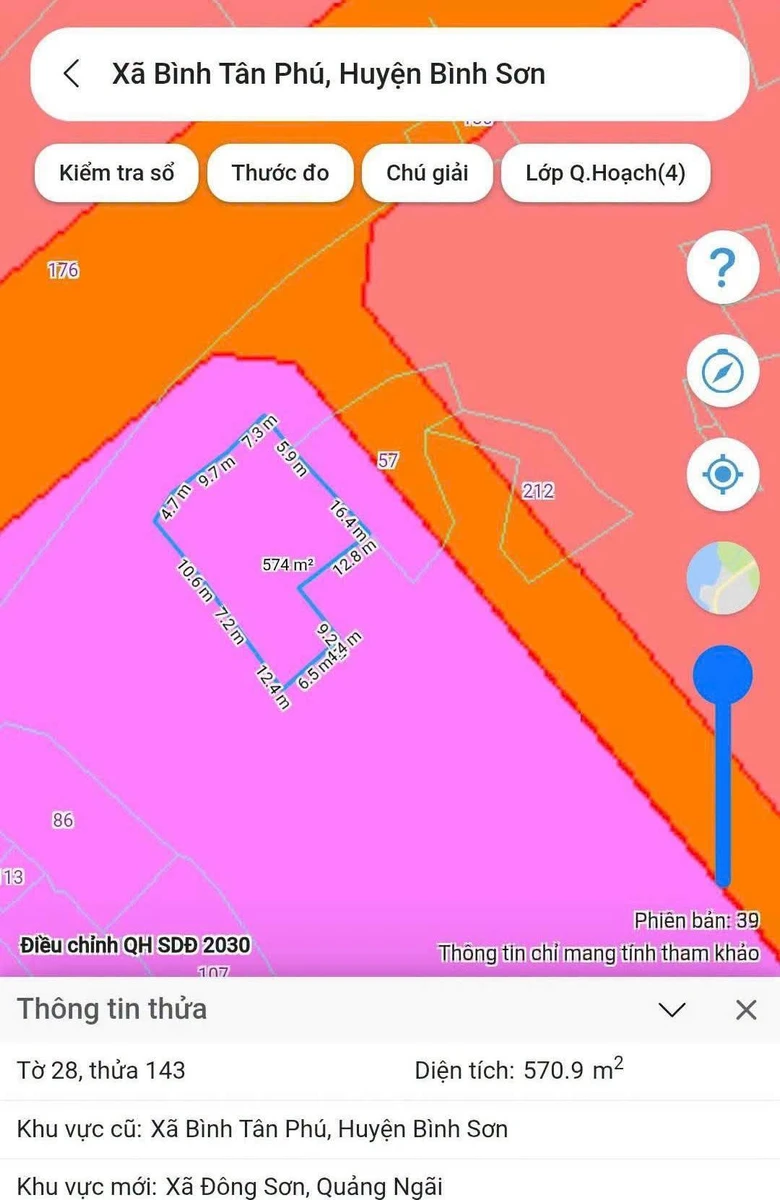 Bán đất ven biển 571m2 Quảng Ngãi, 135 triệu - Ảnh thu nhỏ 2