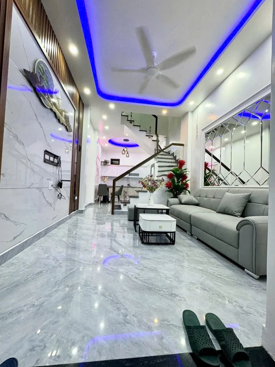 Bán nhà 4 tầng 36m² Trần Nguyên Hãn Quận 12 - Ảnh 1