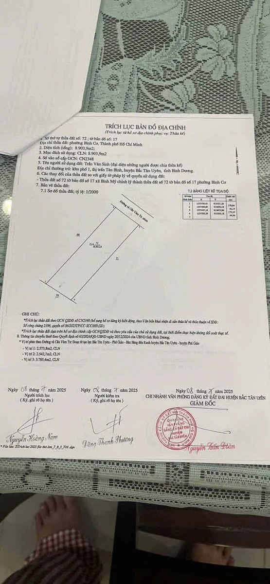 Bán đất Tân Bình 8900m2, cao su 5 năm, 6 tỷ - Ảnh thu nhỏ 2