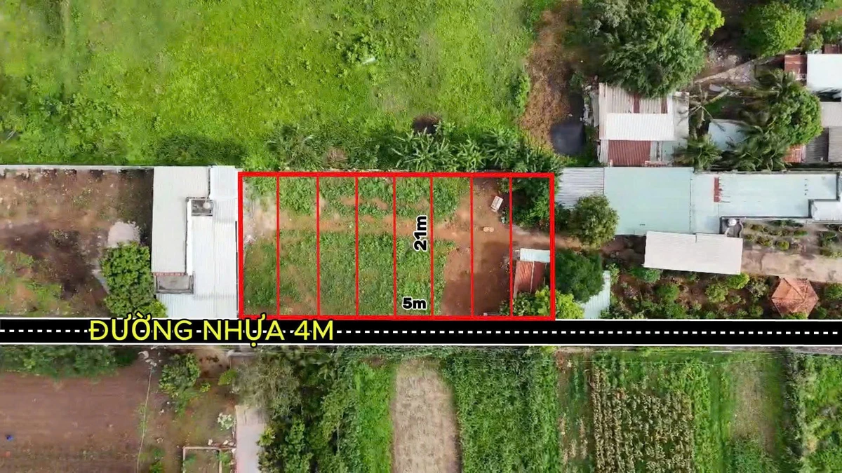 Bán đất thổ cư 107m2 (5x21m) giá 839 triệu đường 28, Hòa Long, Bà Rịa - Ảnh thu nhỏ 4