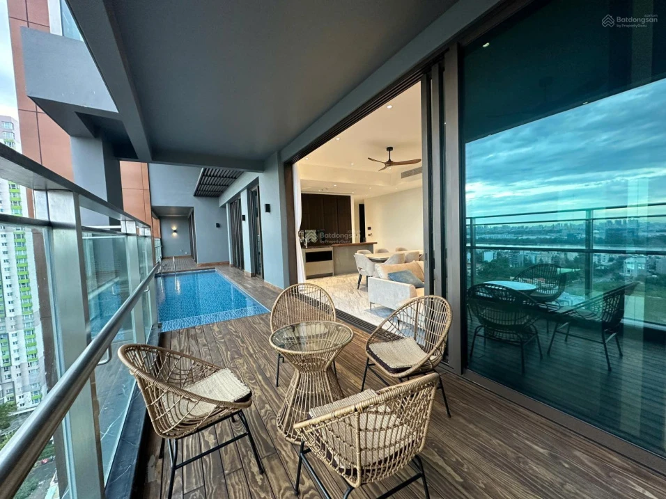 Tổng hợp căn hộ Garden Villa 220m2 - Pool Villa 325m2 - Penthouse 570m2 view sông SG tháng 10/2026 - Ảnh thu nhỏ 5