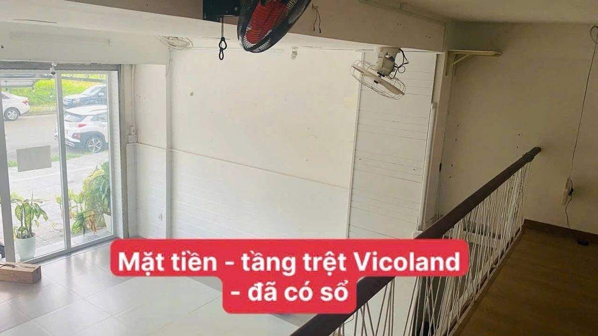 Bán mặt tiền tầng 1 Vicoland 53.7m² Bình Chánh - Ảnh thu nhỏ 4