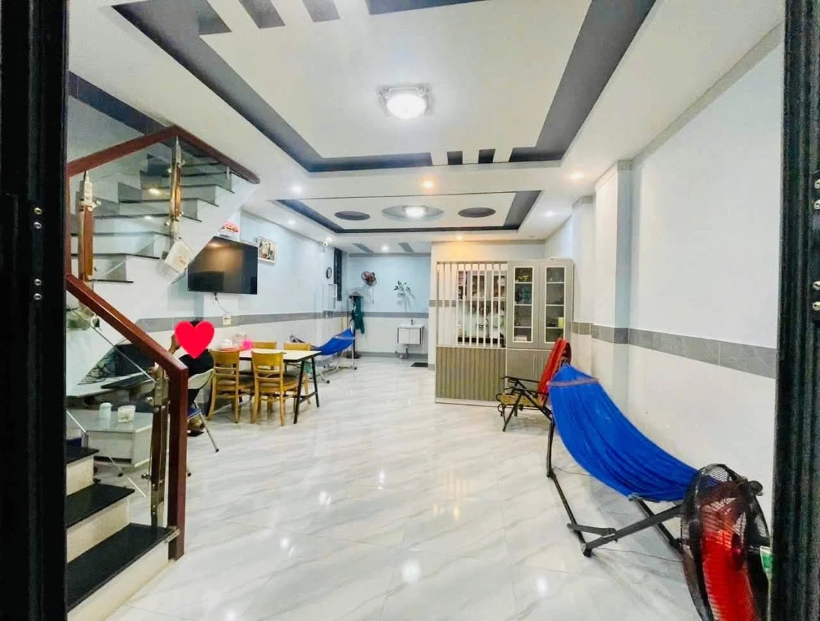 Bán nhà 1 trệt 1 lầu 2PN 120m2 Long Bình Chợ Điều - Ảnh 1