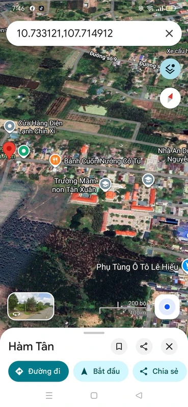 Bán đất Hàm Tân 5.100m² giá 1,1 tỷ