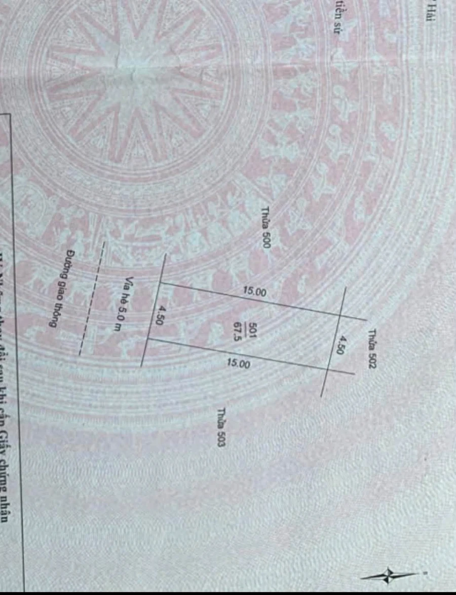 Bán đất đô thị Tân Phú Hưng 67,5m² mặt tiền 4,5m - Ảnh thu nhỏ 2