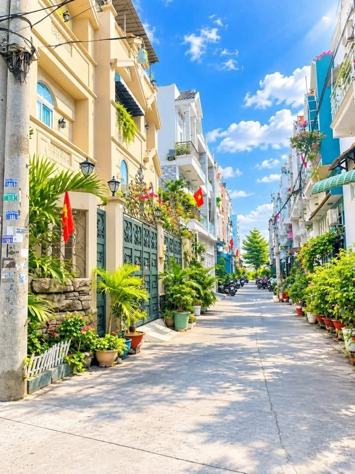 Bán nhà 3 tầng 80m² 4PN Nhà Bè gần UBND, giá 6 tỷ 3 - Ảnh thu nhỏ 2