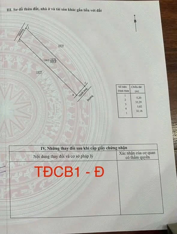 Bán lô đất TĐC Nghĩa Kỳ 165m² Hóc Môn - Ảnh 1