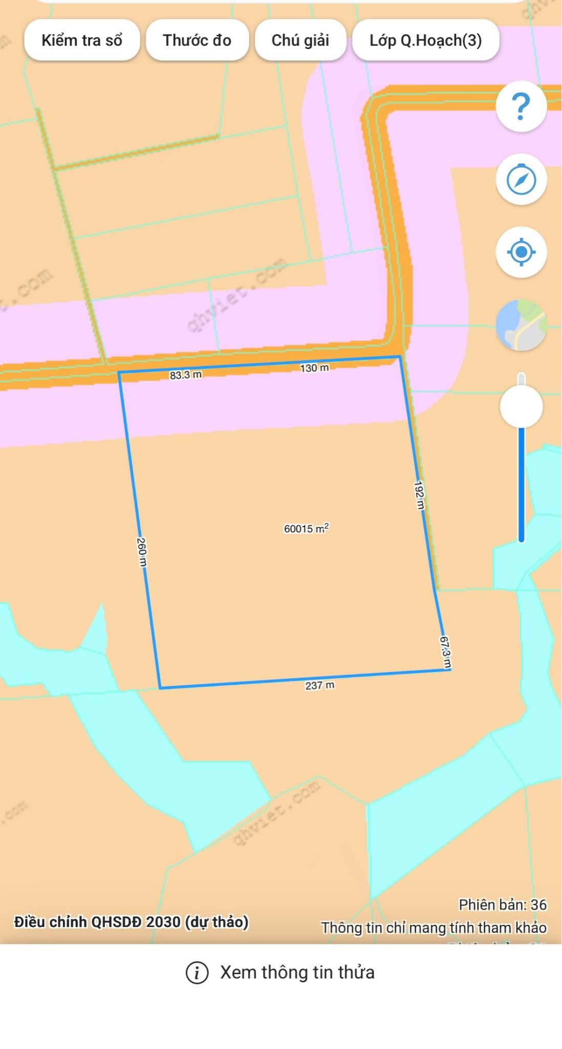 Bán 6 hectare đất trồng cây ăn trái Phú Riêng