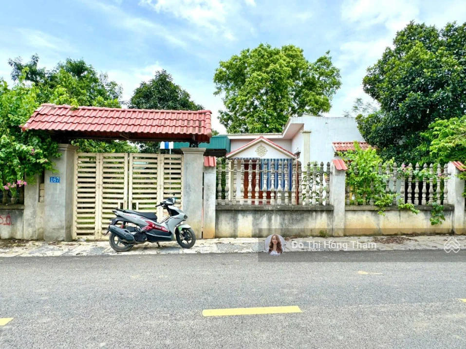Bán mảnh đất 500m2 có sẵn nhà bám đường trải nhựa 12m tại tiểu khu Mòng, TT Lương Sơn, giá cắt lỗ - Ảnh thu nhỏ 2