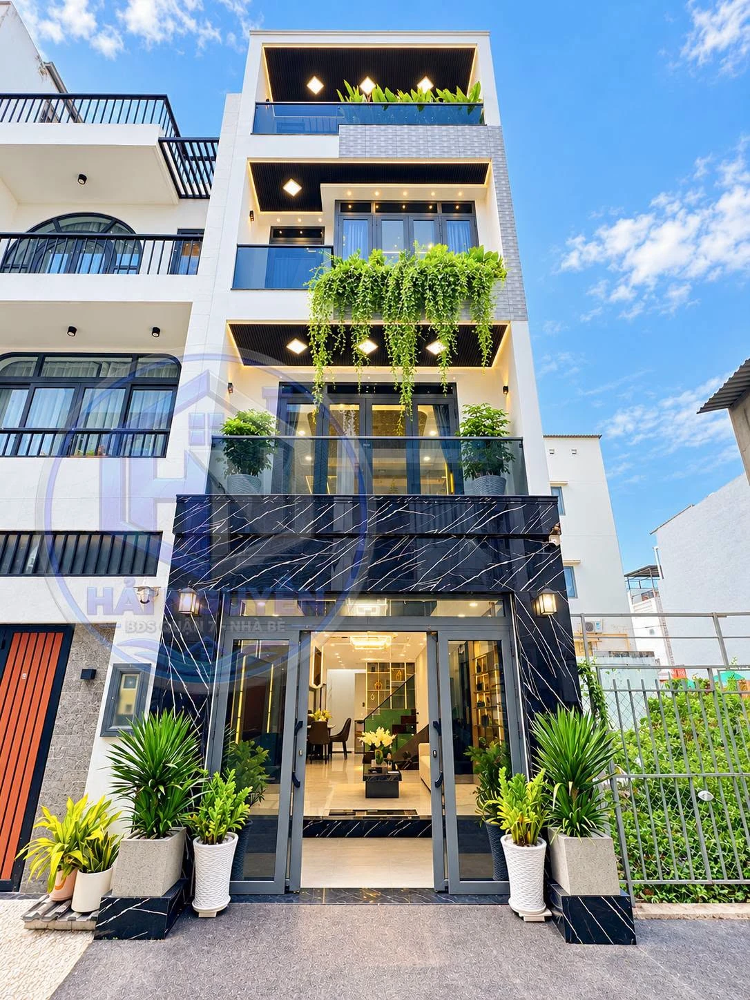 Nhà phố 4 tầng hẻm xe hơi Huỳnh Tấn Phát Nhà Bè 56m² 7.49 tỷ - Ảnh 1