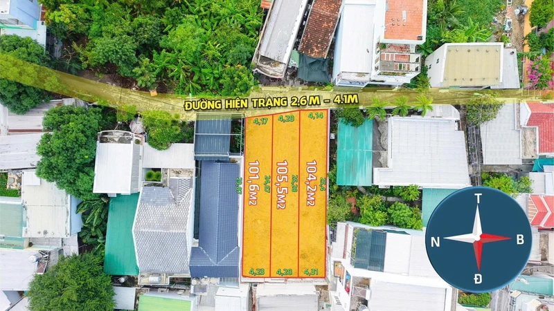 Bán đất Trần Quang Diệu 311m² giá 37 triệu/m² Khánh Hòa