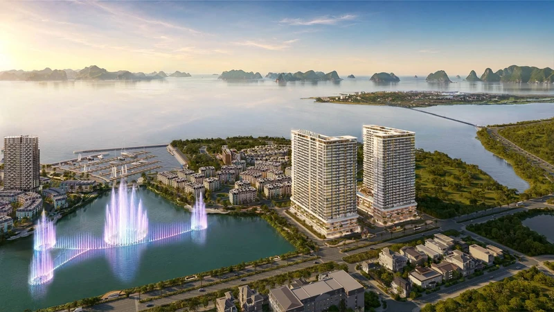 Bán căn hộ 2PN 58m² Prima Bay Hạ Long giá 2,6 tỷ