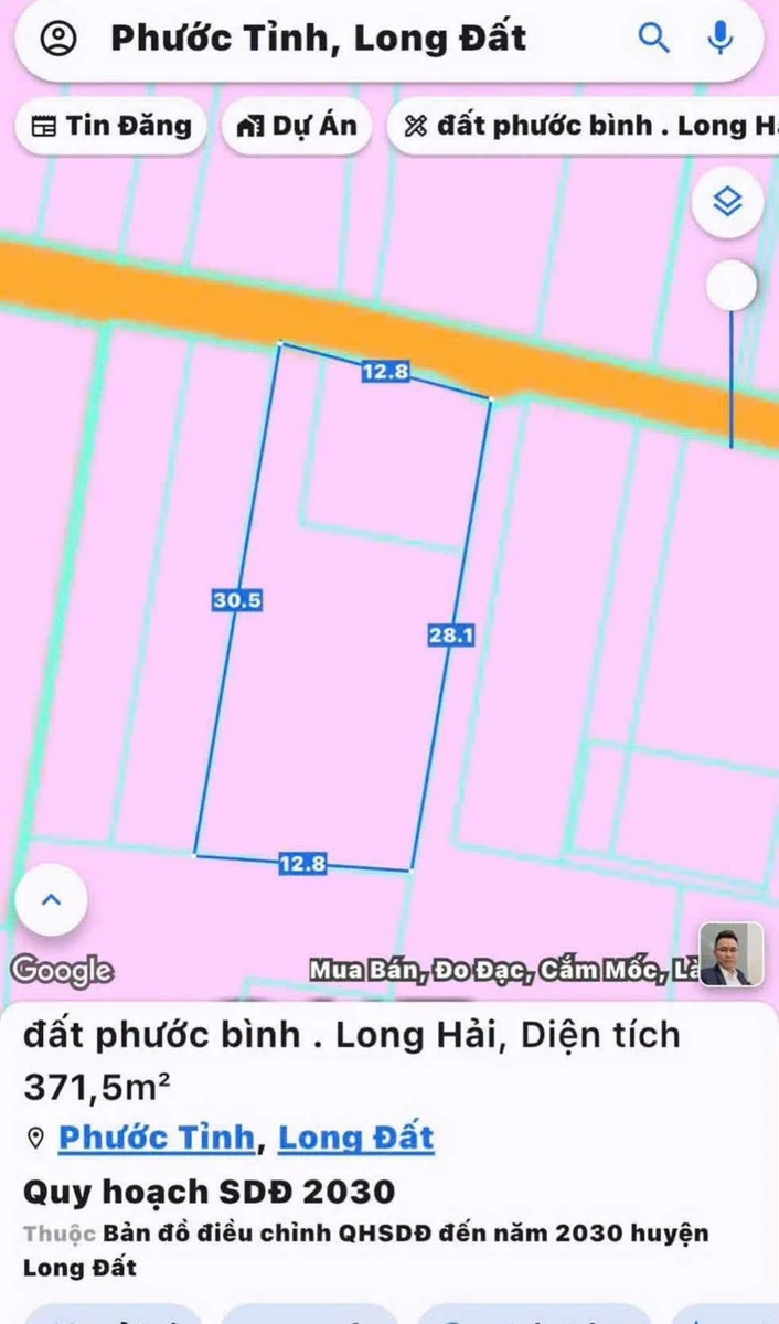 Bán lô đất ngang 12,8m Long Hải 5,8 tỷ - Ảnh thu nhỏ 2