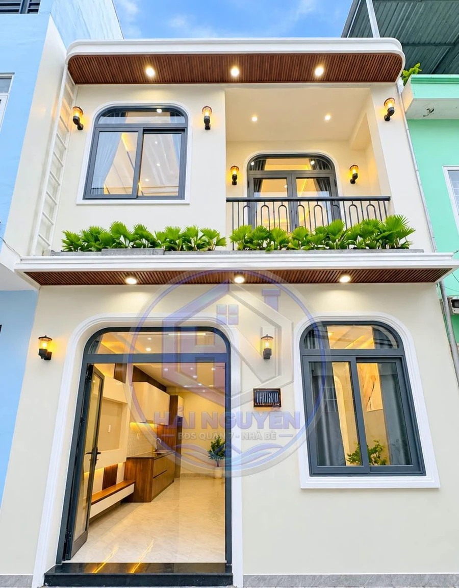 Nhà 2 tầng mới 34m² Huỳnh Tấn Phát Q7 giá 4,58 tỷ - Ảnh 1