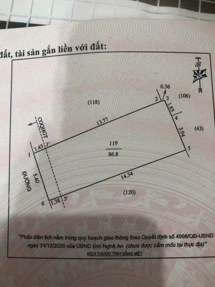 Bán nhà C4 Bến Thuỷ 86m² 2 tỷ đồng Tân Phú - Ảnh 1