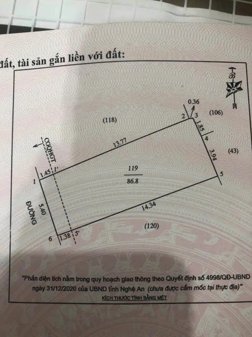 Bán nhà C4 Bến Thuỷ 86m² 2 tỷ đồng Tân Phú - Ảnh 1