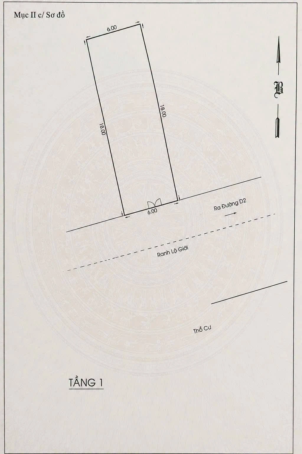 Bán đất tặng nhà 3 tầng 108m2 (6x18m) Nguyễn Gia Trí, gần ĐH HUTECH, Bình Thạnh - Ảnh 1