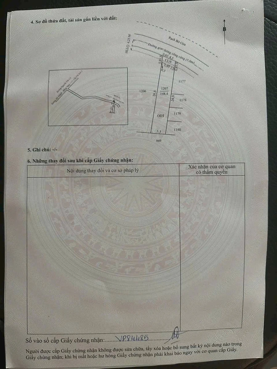 Bán 2 nền liền kề 300m² Phường An Bình, Cần Thơ - Ảnh thu nhỏ 2
