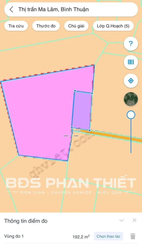 Bán đất vườn Ma Lâm 1.888 m² giá 800 triệu