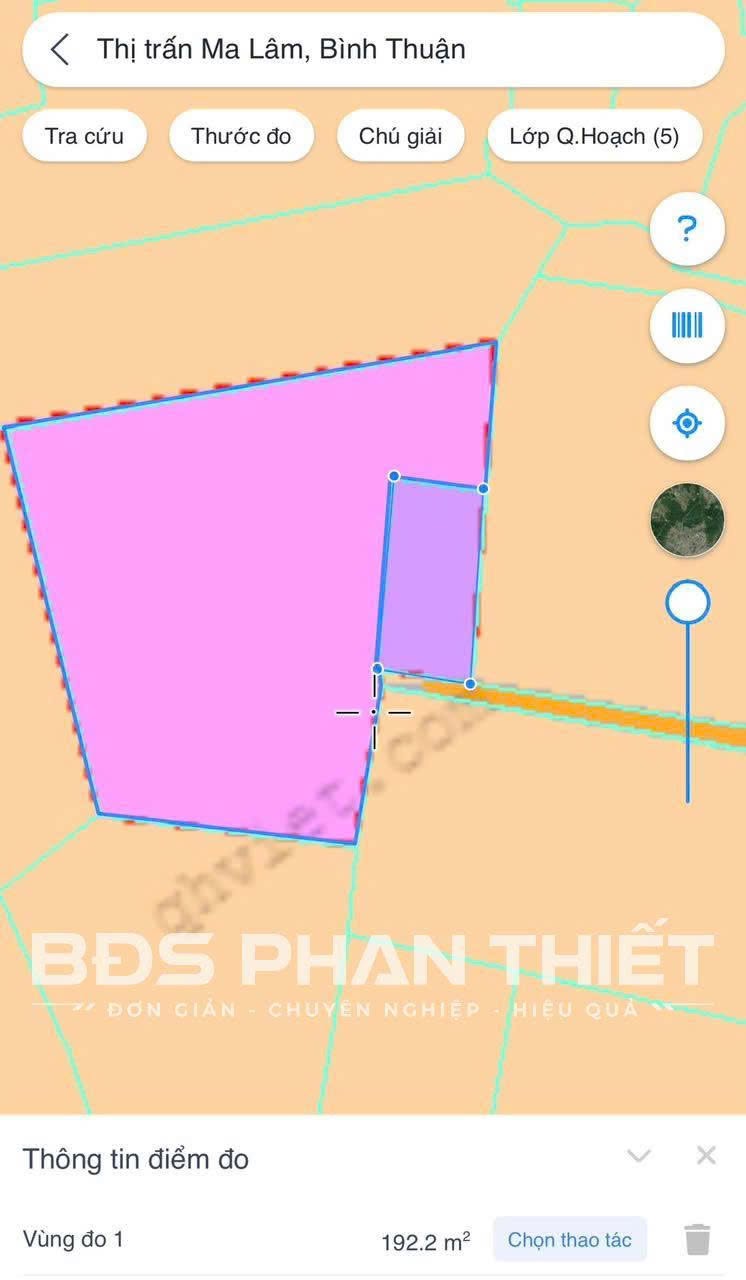 Bán đất vườn Ma Lâm 1.888 m² giá 800 triệu