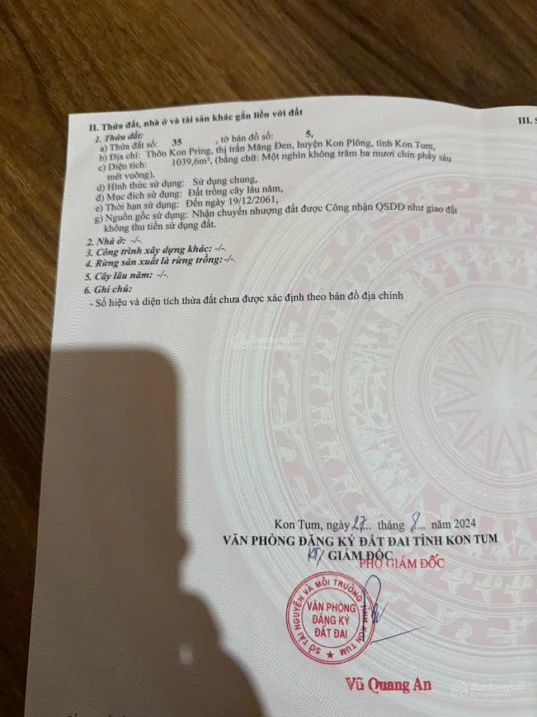 Đất đẹp bám suối bám đường bê tông giá tốt - Ảnh thu nhỏ 2