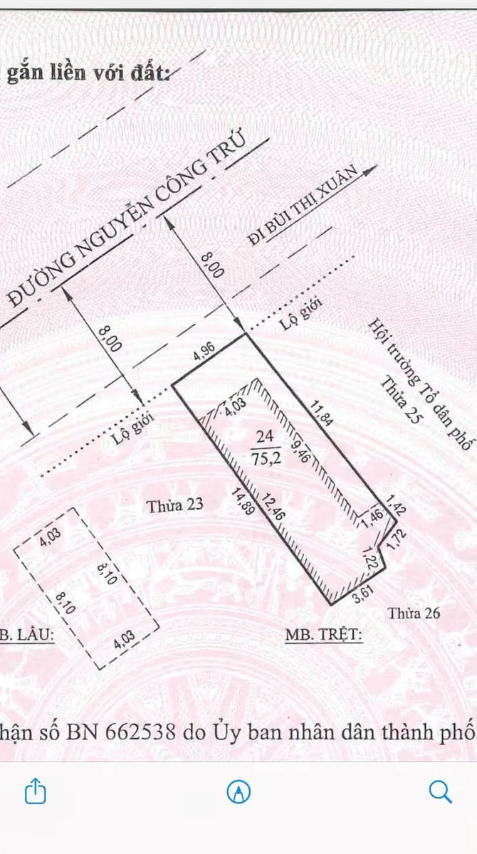 Bán nhà mặt tiền Nguyễn Công Trứ Đà Lạt 75m² 16 tỷ - Ảnh 1