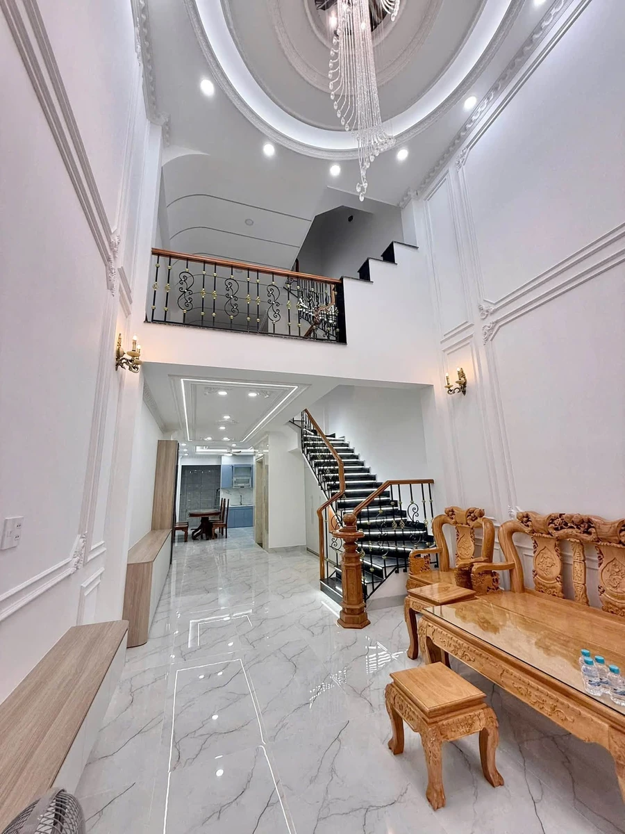 Bán nhà mới xây 5 tầng thang máy 95m² đối diện KĐT Vạn Phúc, Thủ Đức - Ảnh thu nhỏ 4