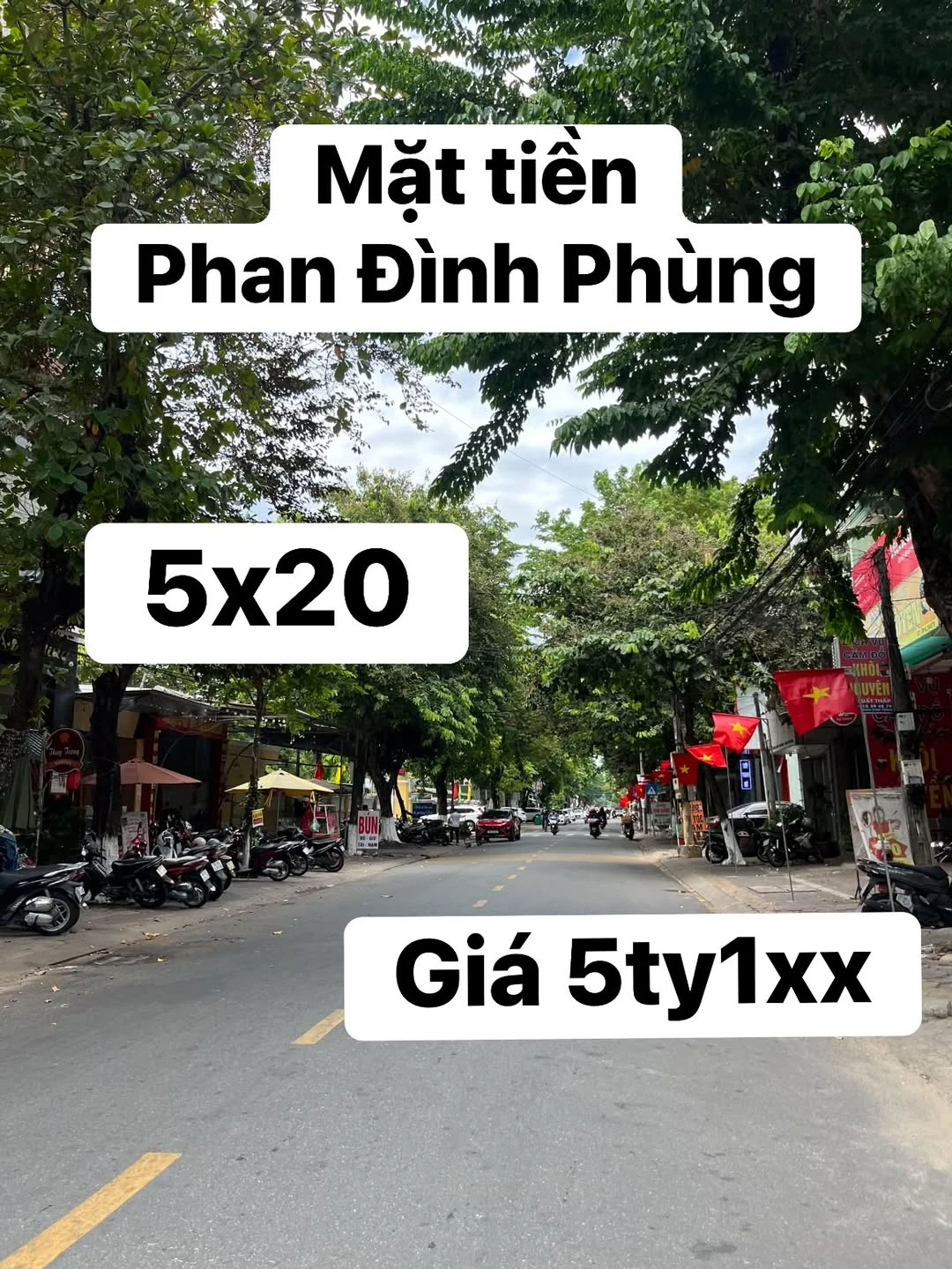 Bán đất mặt tiền Phan Đình Phùng, 100m², Quảng Ngãi - Ảnh 1