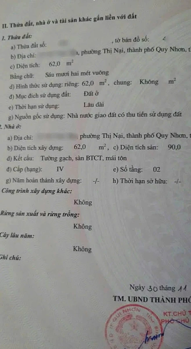 Bán nhà mặt tiền Võ Văn Tần, 62m2, 2PN, Quy Nhơn - Ảnh thu nhỏ 4
