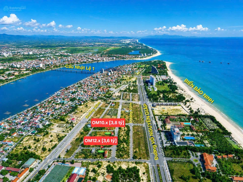 Chính chủ gửi bán lô đất OM10.0x KĐT Sa Động, Bảo Ninh, Đồng Hới, Quảng Bình, (172m2, 3,55 tỷ) - Ảnh 1