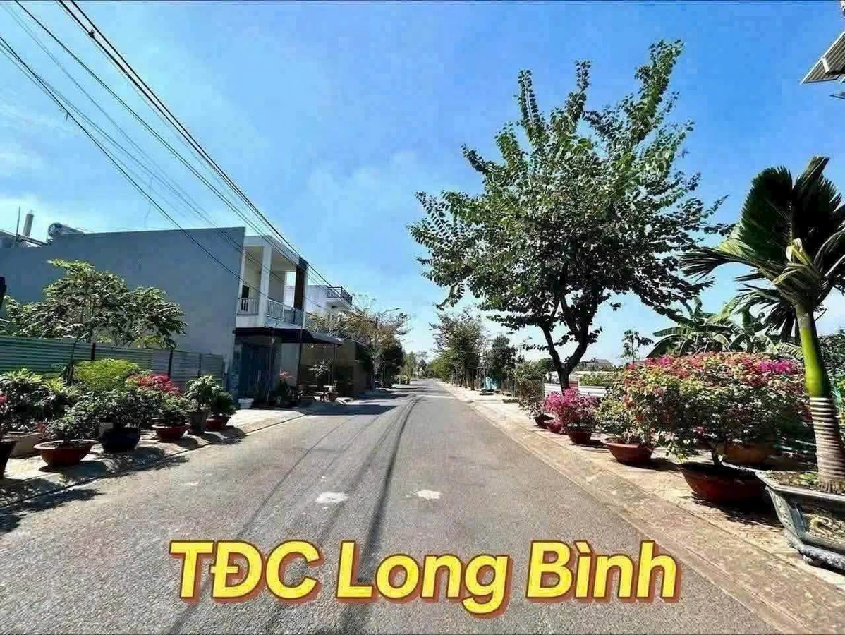 Bán đất tái định cư Long Bình 75,6m² sổ riêng 2 tỷ 150 - Ảnh 1