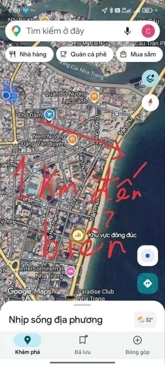 Bán nhà phố lô gốc gần biển Nha Trang 77m2 giá 7,9 tỷ - Ảnh thu nhỏ 2