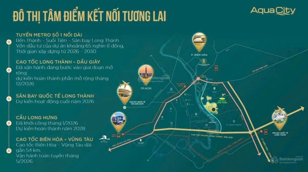 Giá 25 tỷ cho căn villas view sông lớn (sông Buông) tại Aqua City trong tháng 9 này, DT: 15mx25m - Ảnh 1
