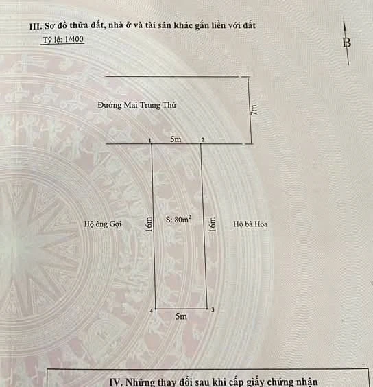 Bán đất 80 m² Mai Trung Thứ, Hải An, Hải Phòng - Ảnh thu nhỏ 2