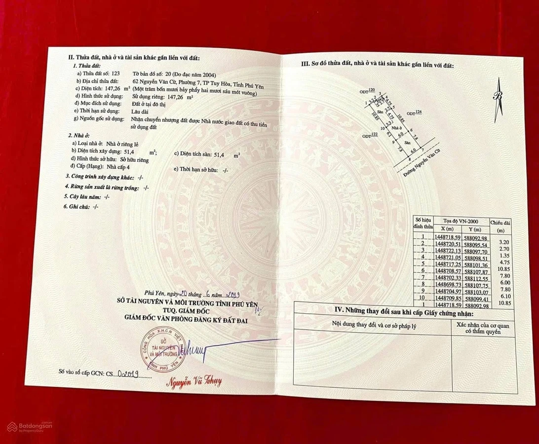 Bán đất 150m² gần biển, TP. Tuy Hòa, Phú Yên, 9,5 tỷ - Ảnh thu nhỏ 2