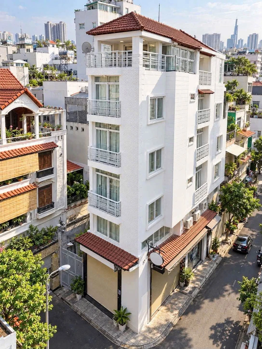 Bán nhà góc 2 mặt tiền 56m² 6 tầng Phú Nhuận 10 tỷ - Ảnh 1
