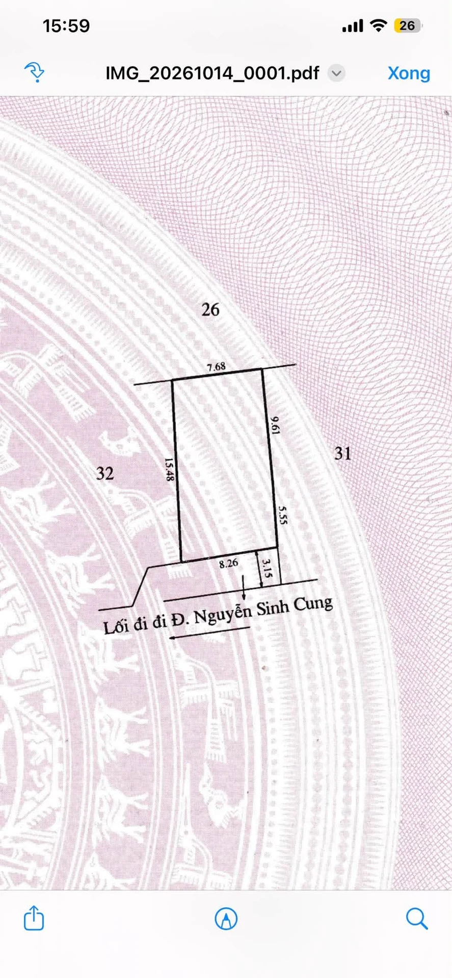 Bán đất 122m2 kiệt ô tô Nguyễn Sinh Cung Quận 12 - Ảnh 1