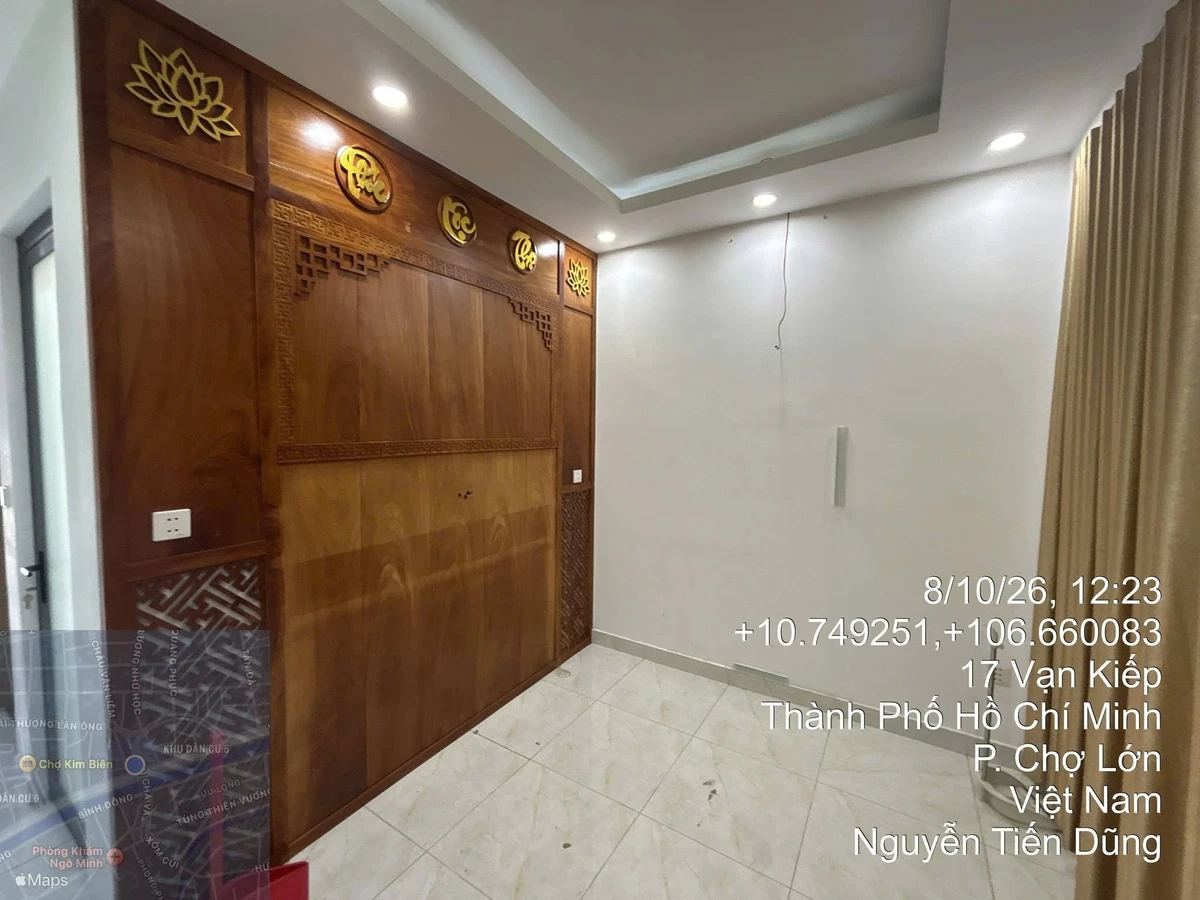 Bán nhà phố 53.2m2 mặt tiền Vạn Kiếp Quận 5 12 tỷ - Ảnh thu nhỏ 4
