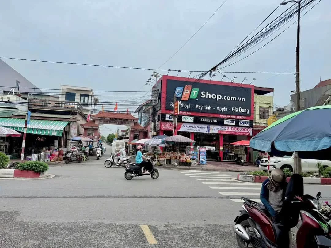 Bán lô đất mặt đường Cẩm Hoàn Thạnh Sơn 122.5m² giá 2.8 tỷ - Ảnh 1